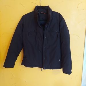 Banana republic black unisex coat